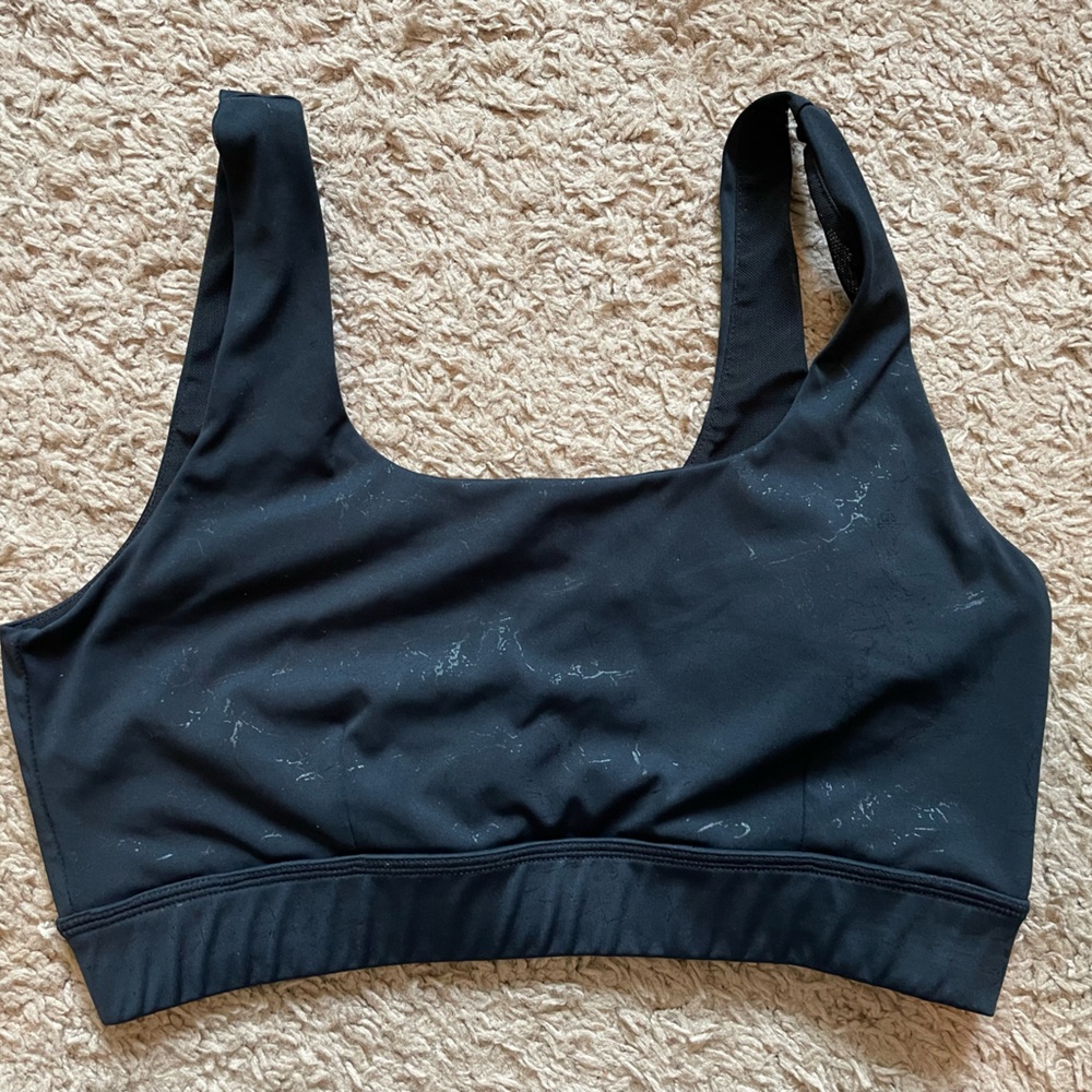 Mono B Black Sports Bra